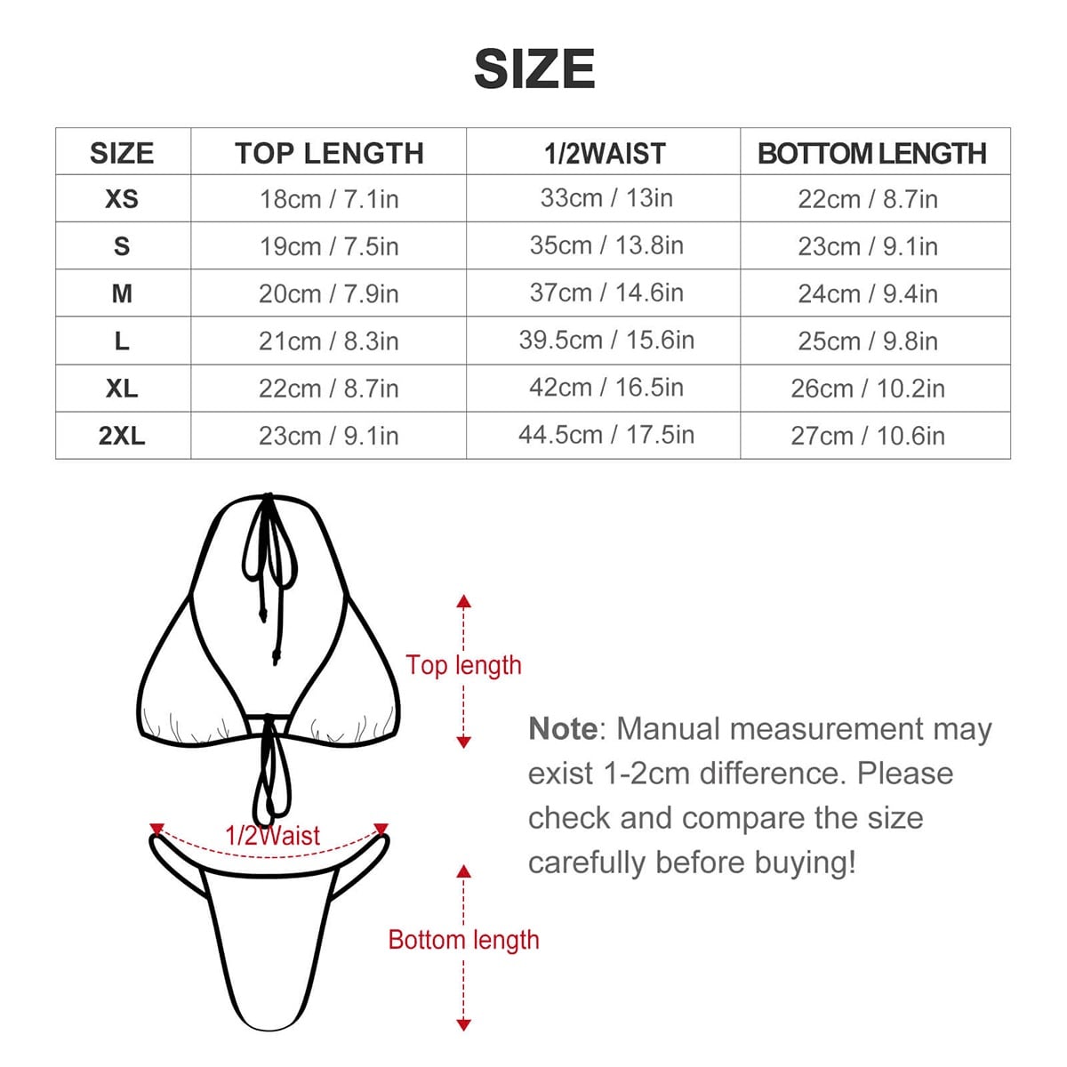 Cyber Sigil Thong Bikini