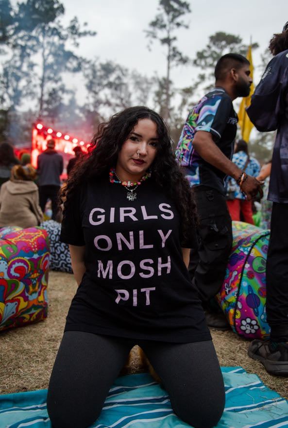 Girls Only Mosh Pit Unisex t-shirt