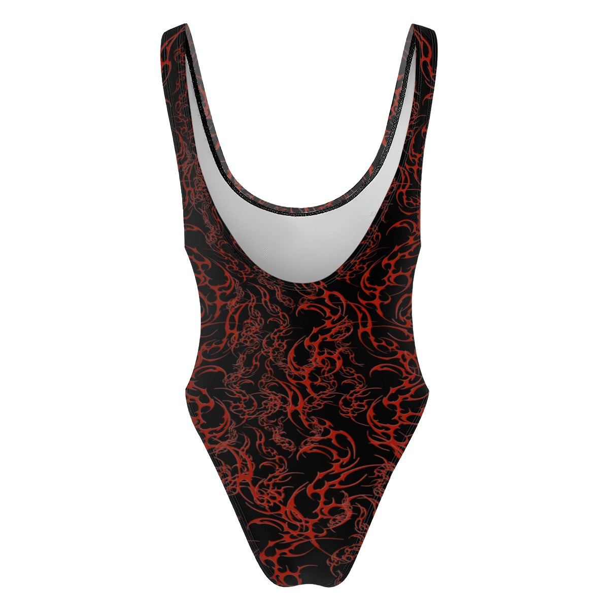 Red High-Cut One Piece