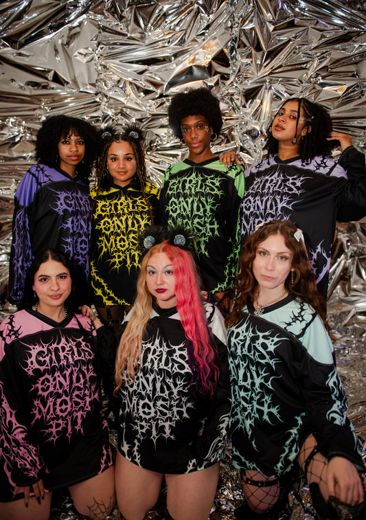 Girls Only Mosh Pit Jersey (Black Base)