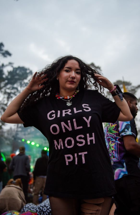 Girls Only Mosh Pit Unisex t-shirt