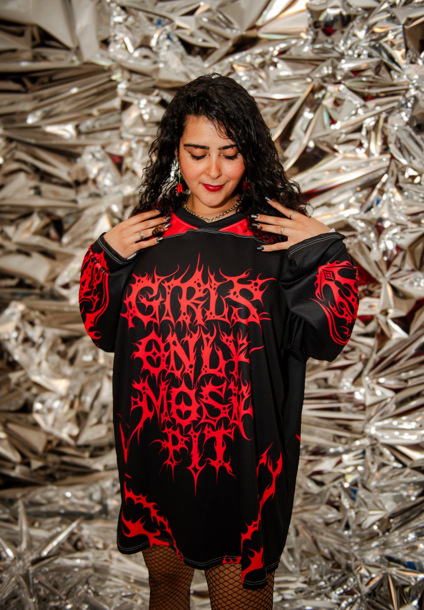 Girls Only Mosh Pit Jersey (Black Base)